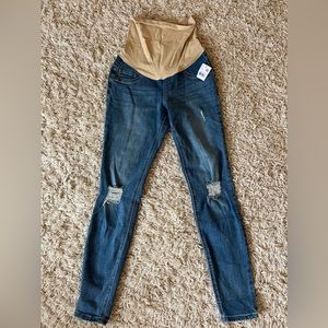 Indigo Blue Maternity Jeans, XS New with Tags